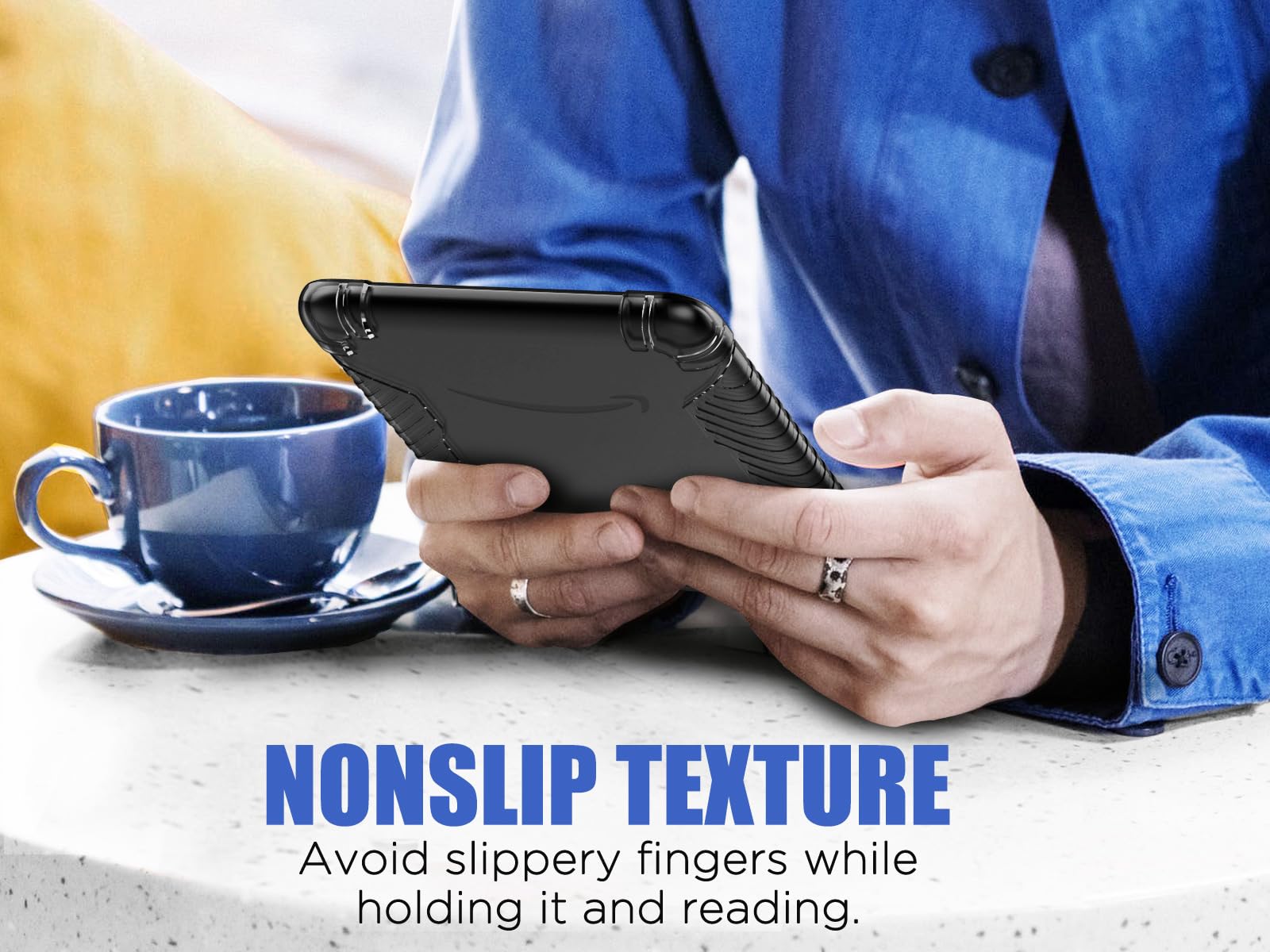 Foto 6 | Funda Protectora Moko Para El Nuevo Kindle 6 (11.ª Generación) Negra - Venta Internacional.