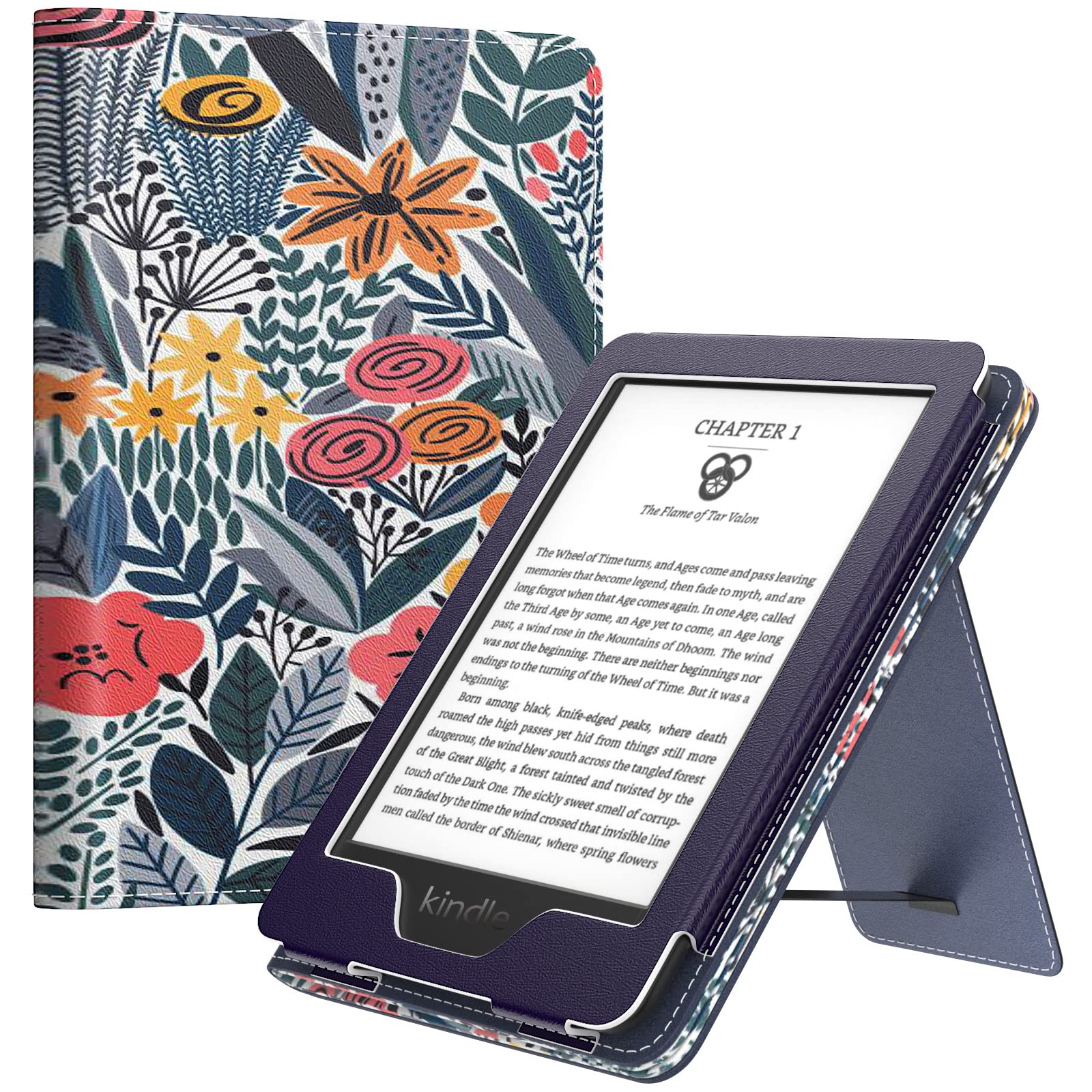 Case Moko - Carcasa De Poliuretano Ultraligera Para Kindle 6 2024  Color Azul - Venta Internacional.