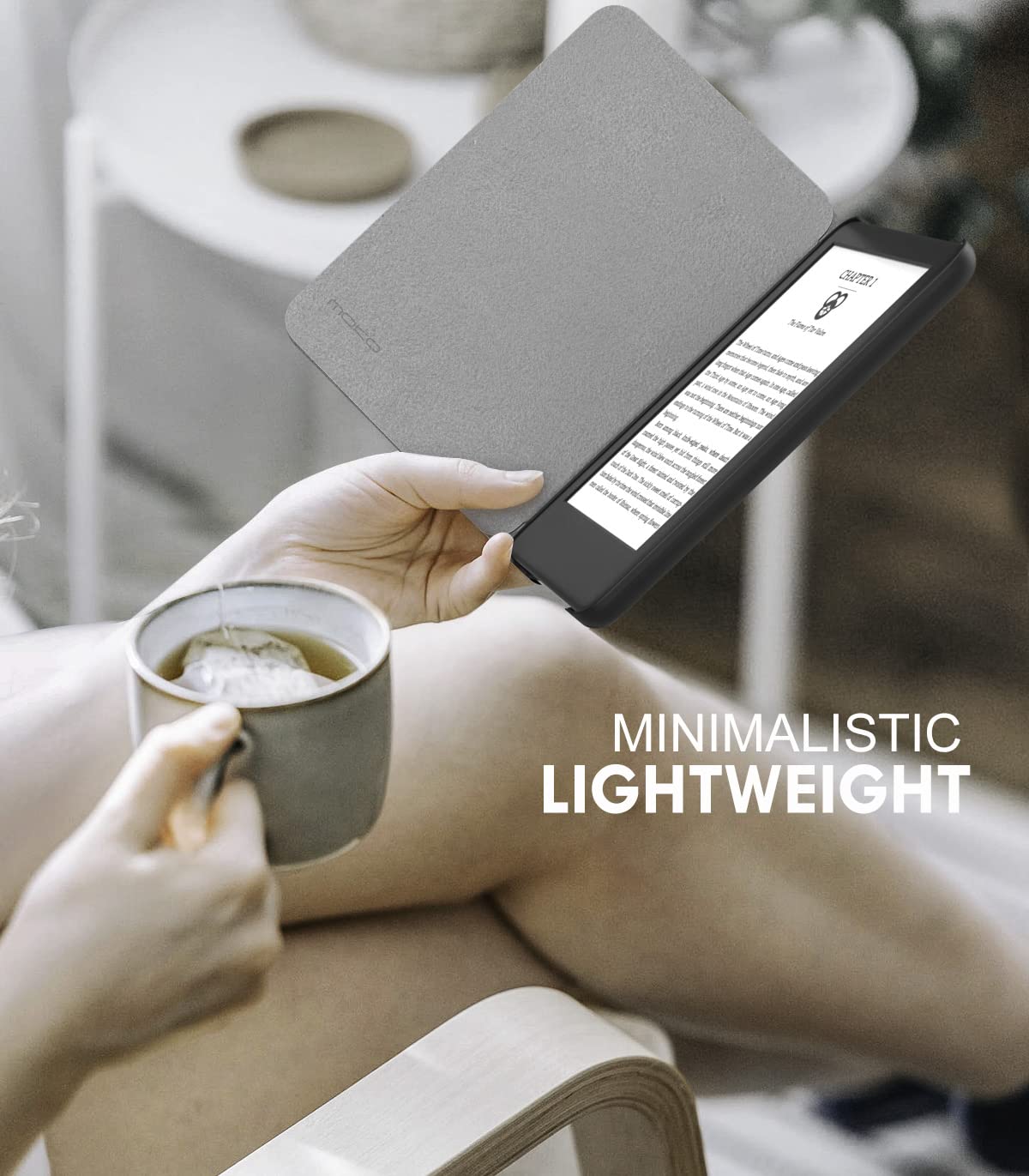 Foto 7 | Funda Moko Para Kindle 11 2024/2022 Con Función De Encendido Y Apagado Automáticos  Color Negro - Venta Internacional.