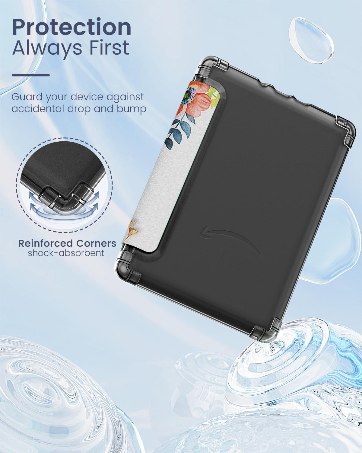 Foto 4 pulgar | Funda Moko Para Kindle Paperwhite 11th Gen 2021 6.8 Con Función Auto Wake - Venta Internacional.