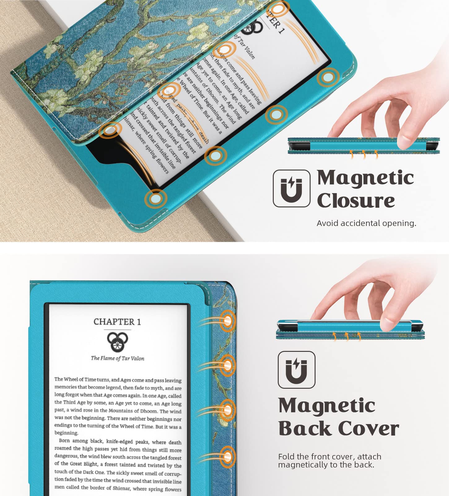 Foto 7 pulgar | Funda Moko Para Kindle 6  11.ª Generación  Ultraligera - Venta Internacional.