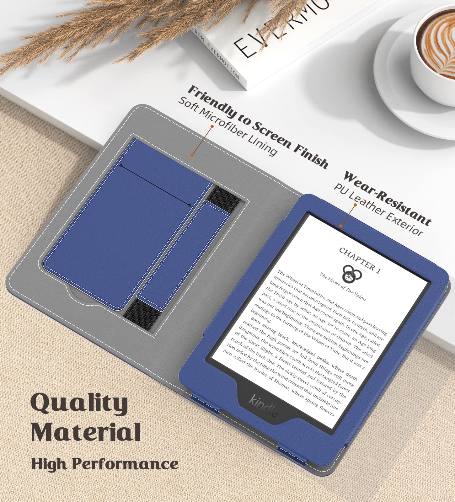 Foto 5 pulgar | Funda Moko Para Kindle 6 Totalmente Nuevos De 11.ª Generación 2024/2022/10/8.º - Venta Internacional.