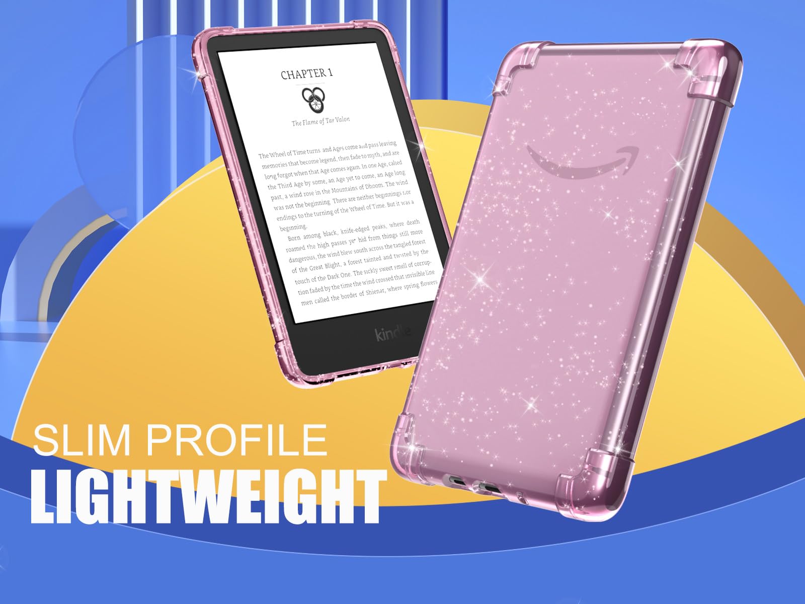 Foto 7 | Funda Moko Para Kindle 6 Totalmente Nuevo (11.ª Gen-2024/2022) De Tpu  Color Rosa - Venta Internacional.
