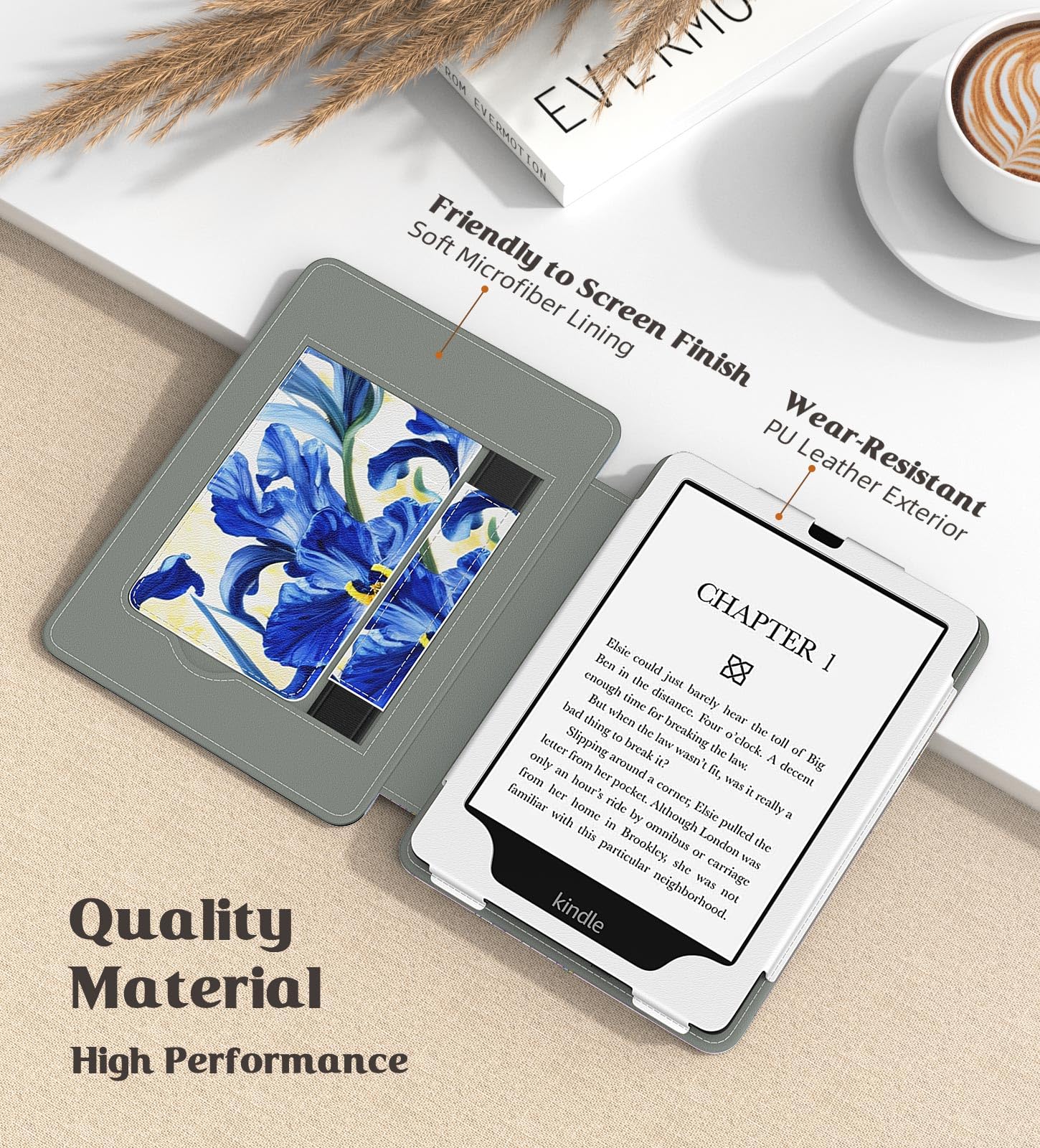 Foto 4 | Funda Moko Para Kindle Paperwhite De 12.ª Y 11.ª Generación 2024/2021 - Venta Internacional.