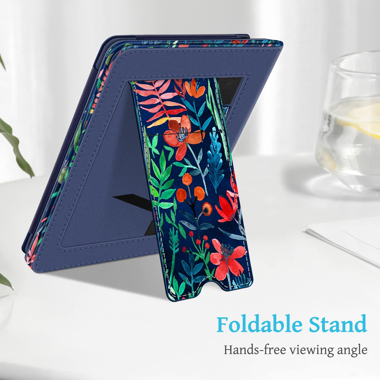 Foto 4 | Funda De Piel Sintética Fintie Stand Con Función De Encendido/apagado Automático Para Kindle 6 11th - Venta Interna
