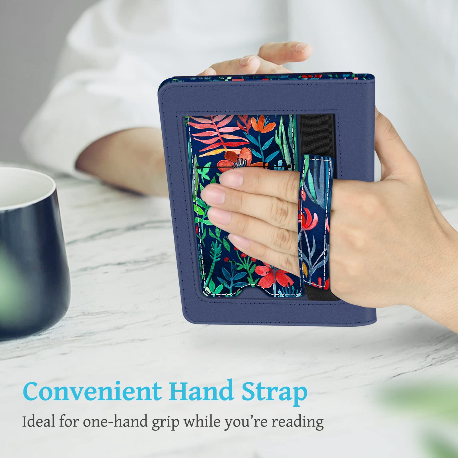 Foto 6 | Funda De Piel Sintética Fintie Stand Con Función De Encendido/apagado Automático Para Kindle 6 11th - Venta Interna