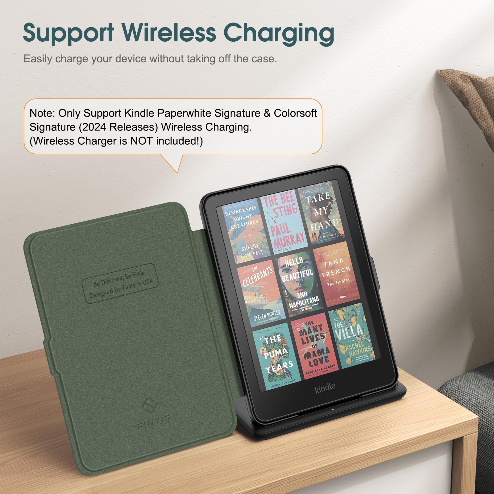 Foto 6 | Funda Fintie Para Kindle Paperwhite 12.ª Generación 2024 Con Función De Encendido/apagado Automático - Venta Inte