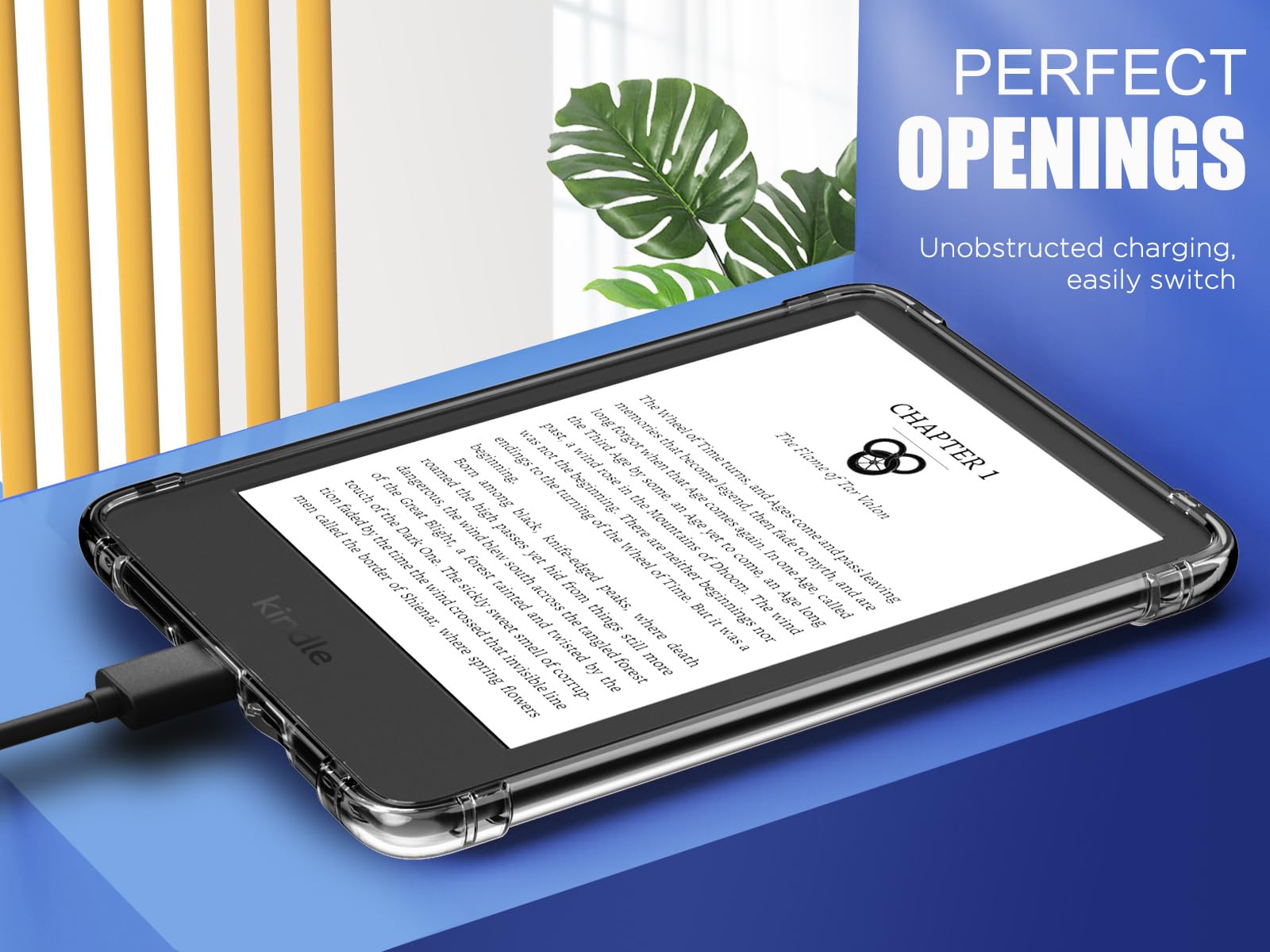 Foto 7 | Funda Moko Para Kindle 6 Totalmente Nuevo (11.ª Generación  2024/2022)  Color Negro - Venta Internacional.