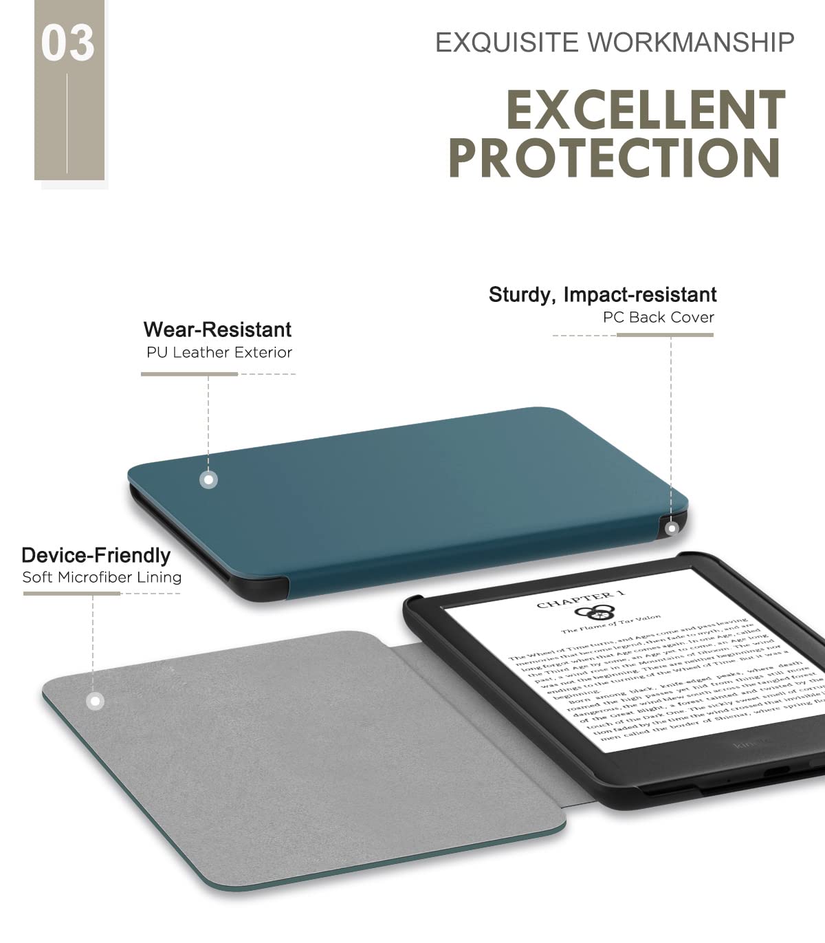 Foto 4 | Funda Moko Para El Nuevo Kindle 11.ª Generación 2024/2022 - Venta Internacional.