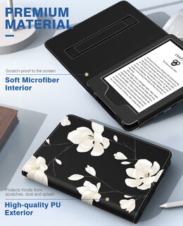 Foto 5 | Funda Moko Para Kindle 6 Totalmente Nuevo (11.ª Generación 2022) En Blanco Y Negro - Venta Internacional.