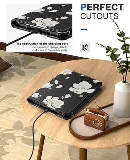 Foto 7 | Funda Moko Para Kindle 6 Totalmente Nuevo (11.ª Generación 2022) En Blanco Y Negro - Venta Internacional.