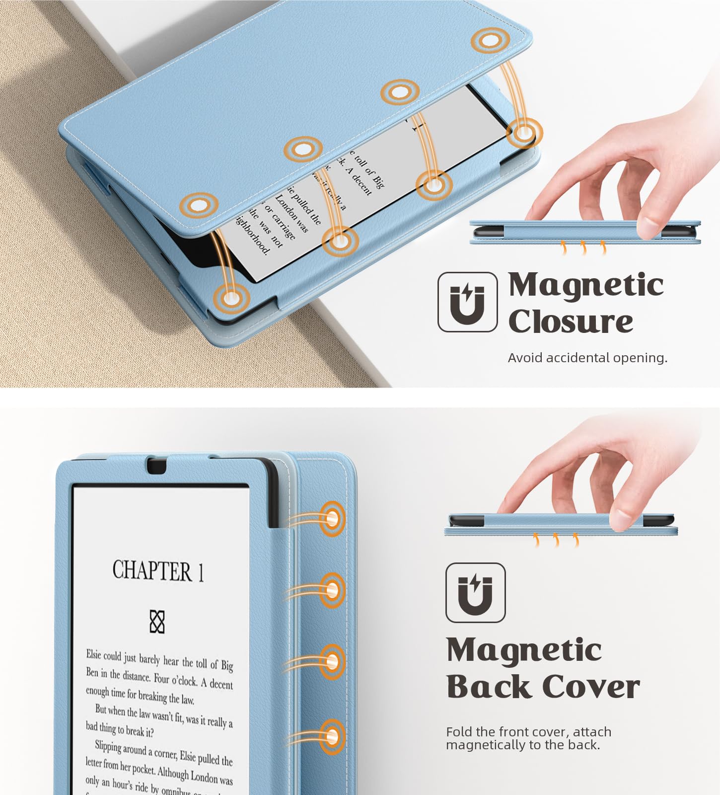 Foto 6 | Funda Moko Para Kindle Paperwhite De 12.ª Y 11.ª Generación 2024/2021 - Venta Internacional.
