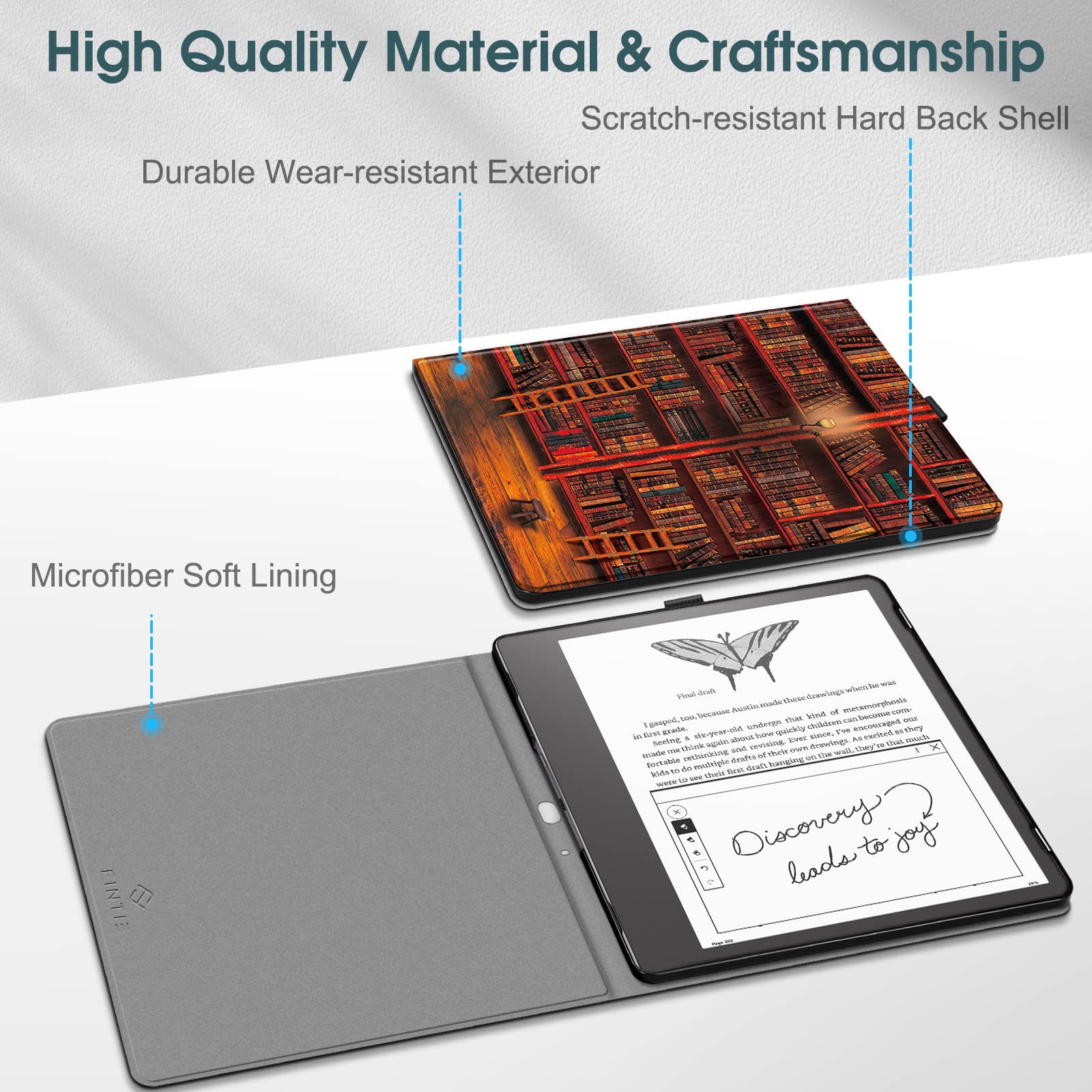 Foto 8 pulgar | Funda Fintie Slimshell Para Kindle Scribe 10.2 (2024/2022) - Venta Internacional.