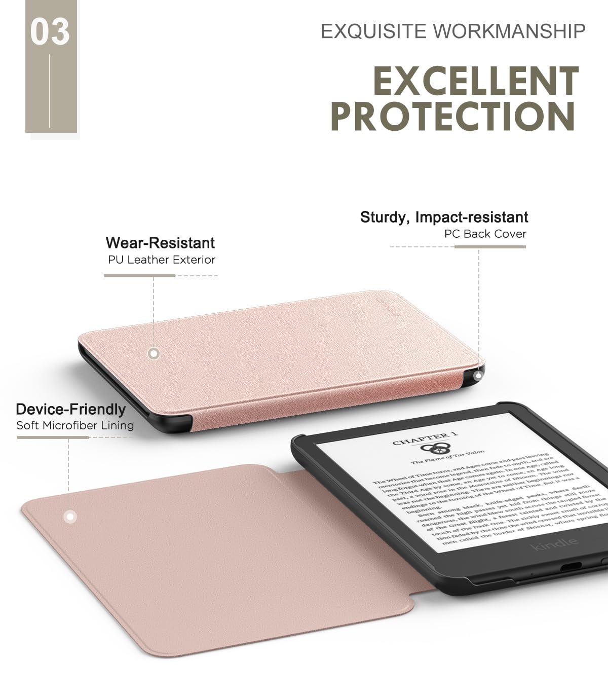Foto 4 | Funda Moko Para El Nuevo Kindle 11.ª Generación 2024/2022 - Venta Internacional.