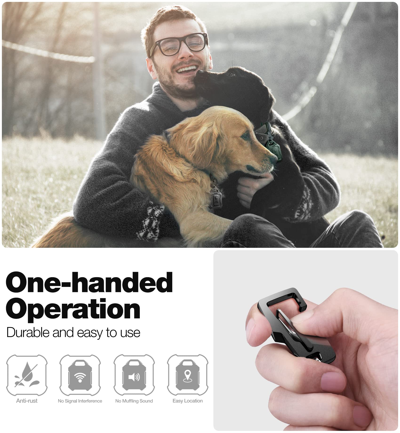 Foto 2 | Funda Integral A Prueba De Golpes Para Airtag Dexnor Black - Venta Internacional.