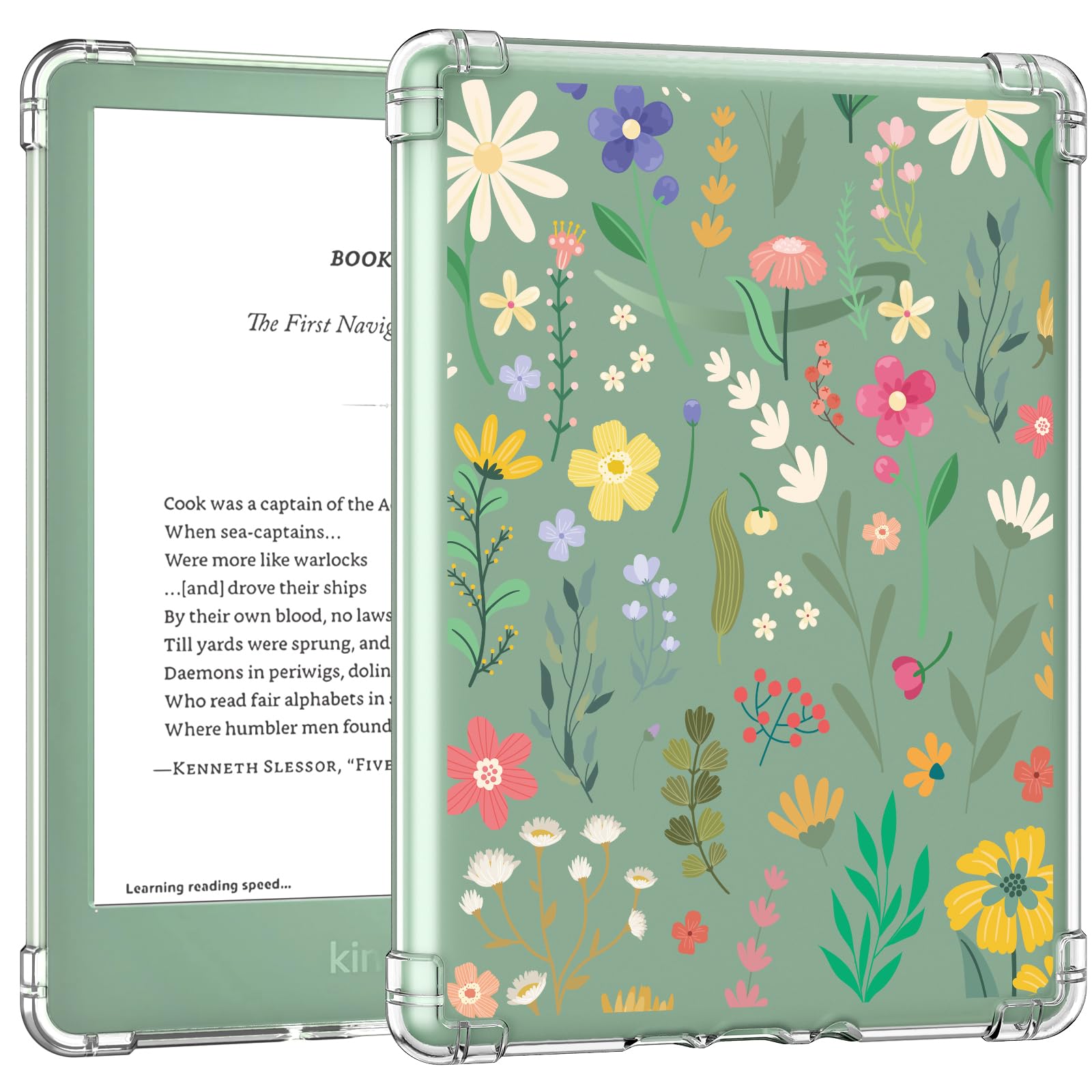 Foto 1 | Funda Moko Para Kindle 6 Totalmente Nuevo (11.ª Gen-2024/2022)  Tpu Transparente - Venta Internacional.