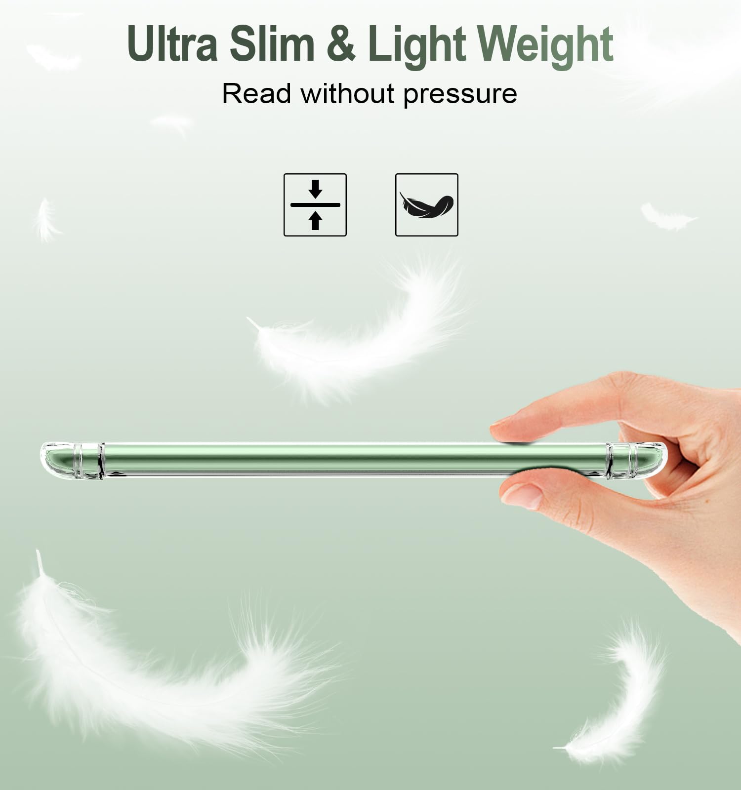 Foto 5 | Funda Moko Para Kindle 6 Totalmente Nuevo (11.ª Gen-2024/2022)  Tpu Transparente - Venta Internacional.