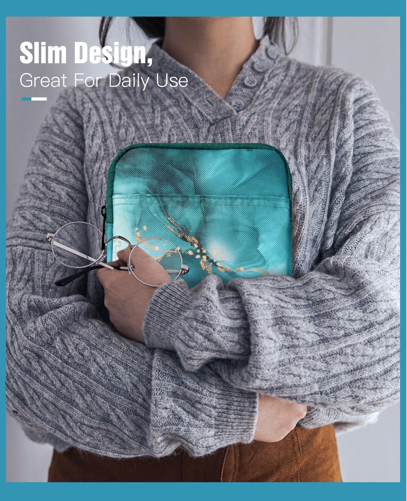 Foto 7 | Funda Timovo Para Kindle Paperwhite De 6 A 7 Pulgadas  Color Azul - Venta Internacional.
