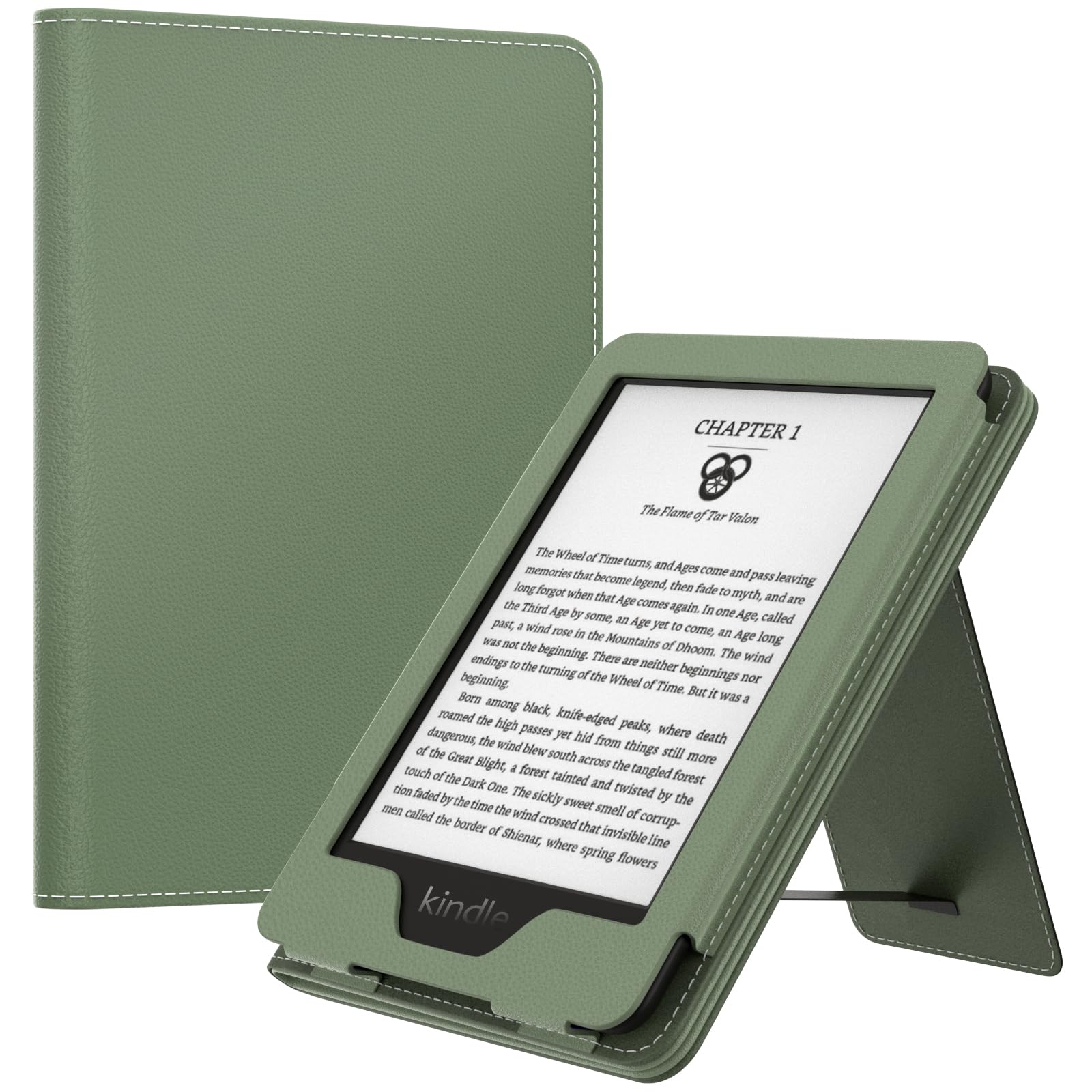 Foto 2 pulgar | Funda De Poliuretano Ultraligera Moko Para Kindle 6 2024 Celadon - Venta Internacional.