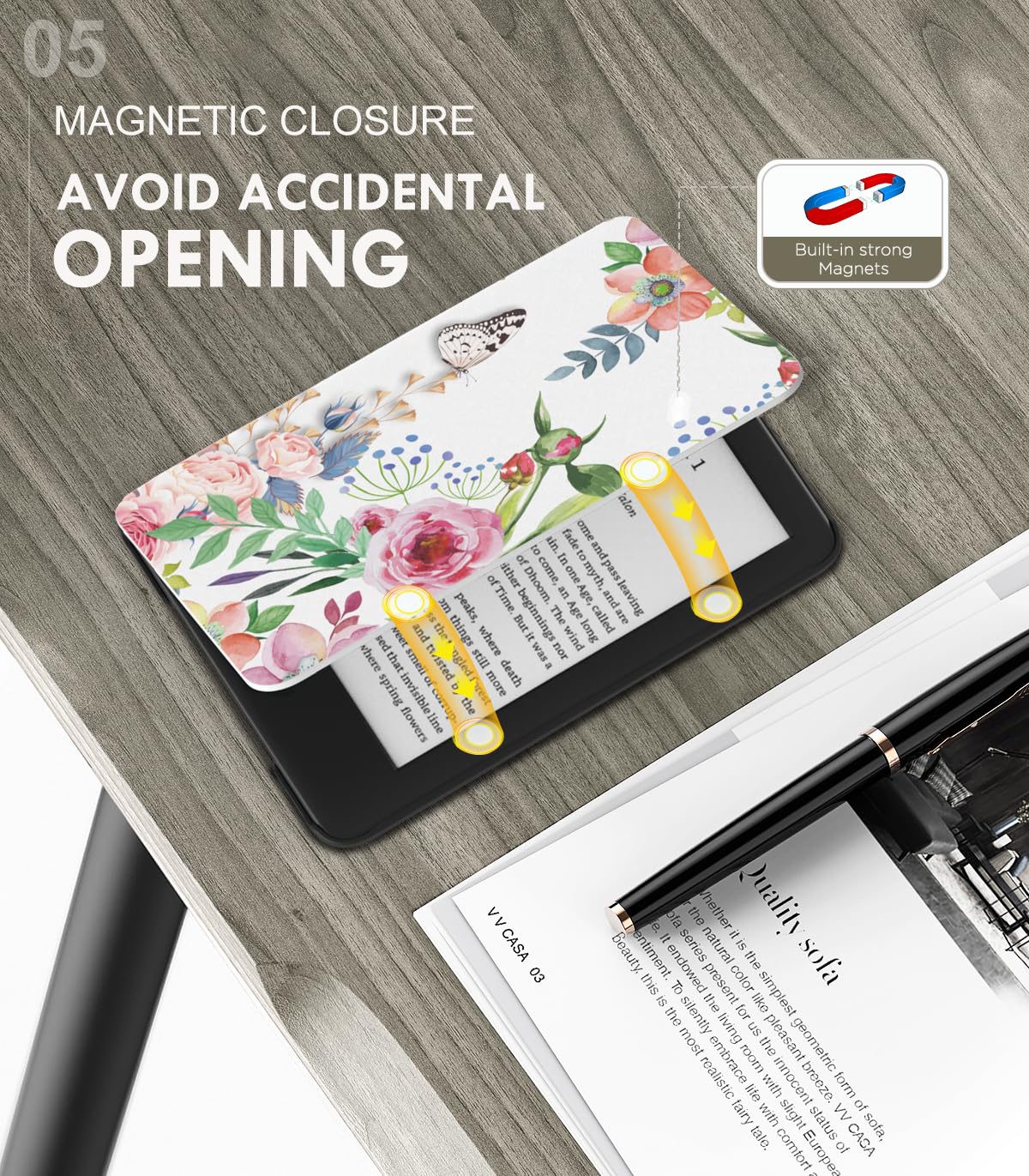 Foto 5 | Funda Moko Para Kindle 11.ª Generación 2024/2022 Totalmente Nuevo Con Función Auto Wake - Venta Internacional.