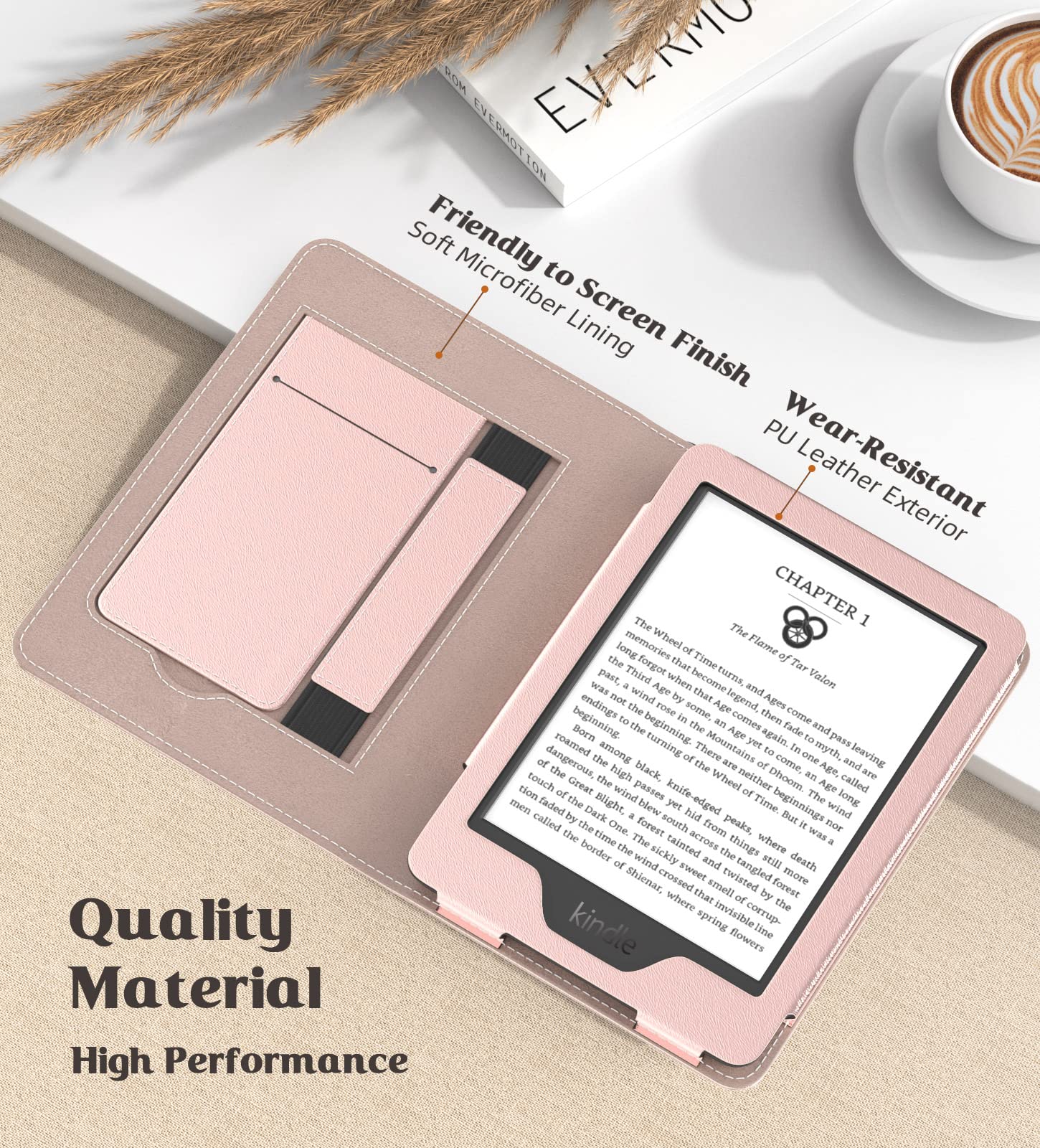Foto 5 pulgar | Funda Moko Ultraligera De Poliuretano Para Kindle 6 11.ª Generación - Venta Internacional.
