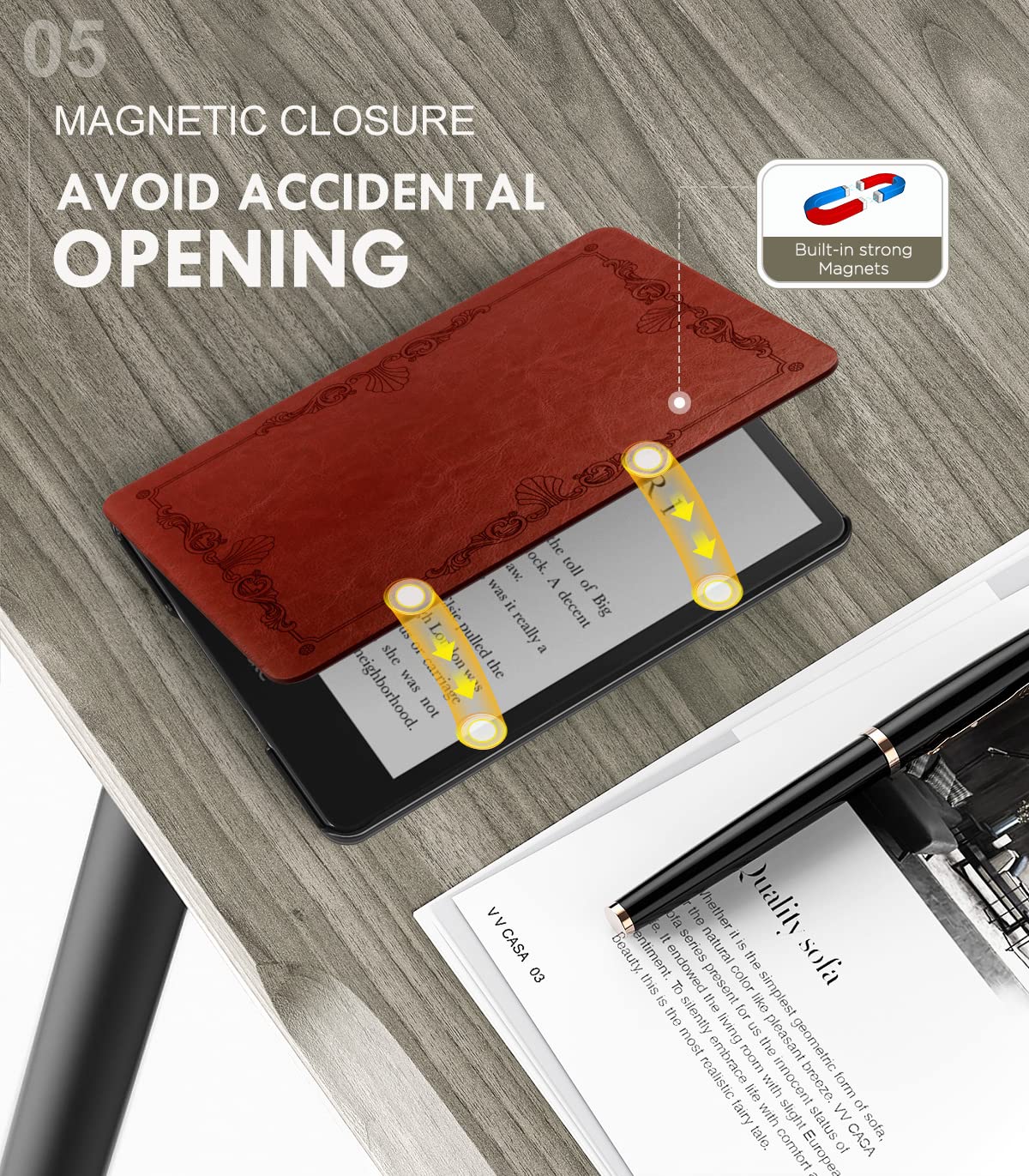 Foto 6 | Funda Moko Para Kindle Paperwhite De 6 8 Pulgadas (11.ª Generación De 2021) - Venta Internacional.