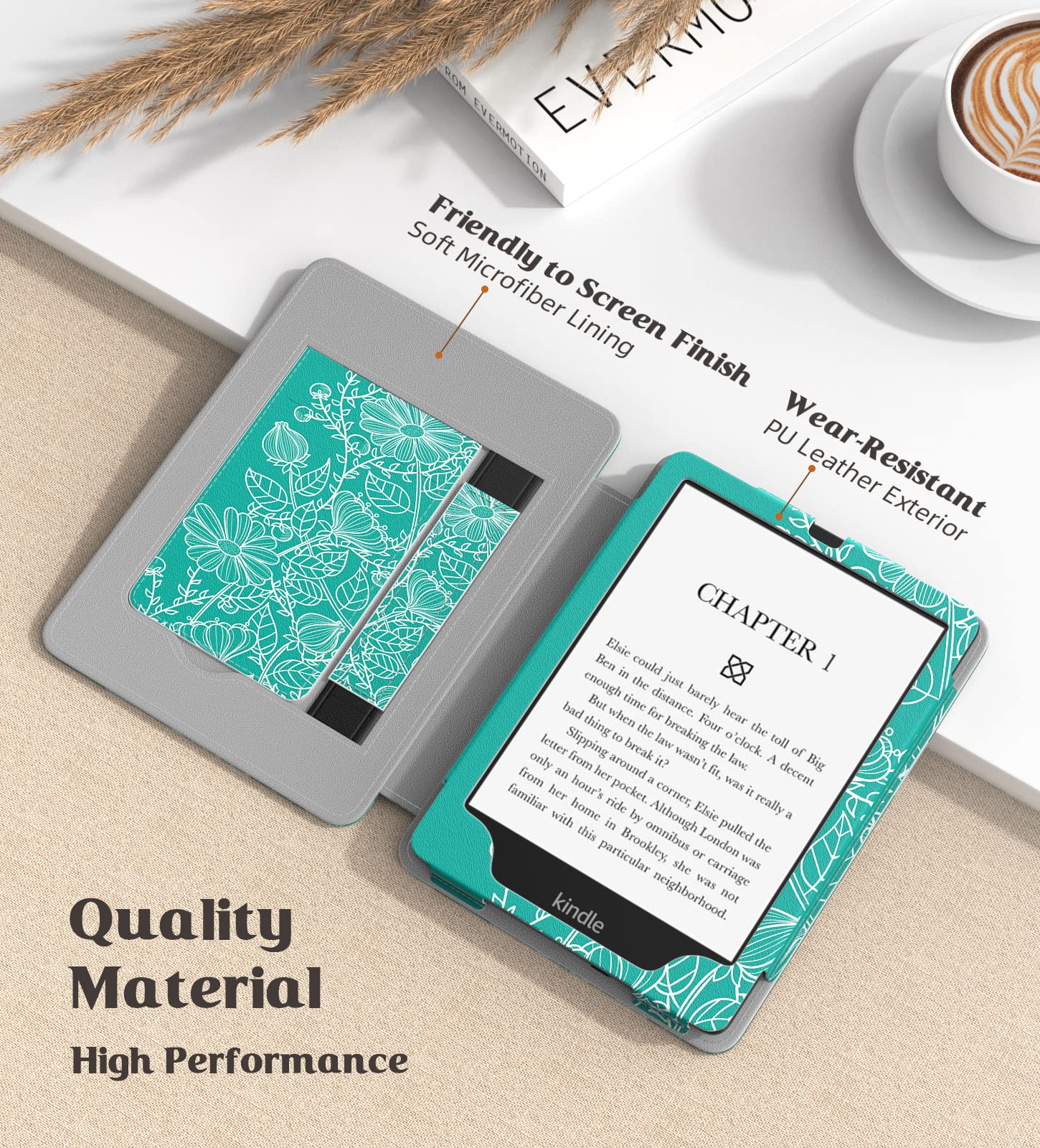 Foto 4 | Funda Moko Para Kindle Paperwhite De 12.ª Y 11.ª Generación 2024/2021 - Venta Internacional.
