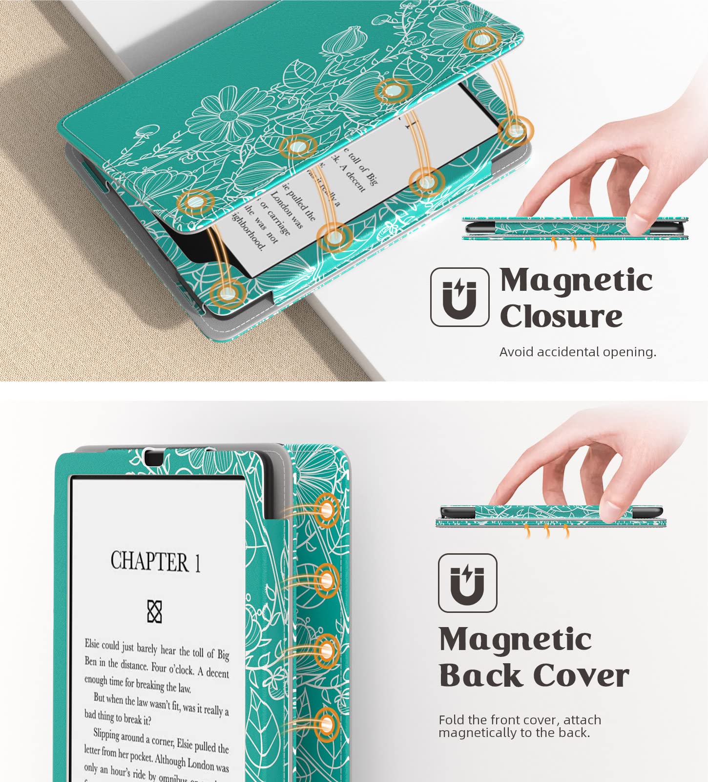 Foto 6 | Funda Moko Para Kindle Paperwhite De 12.ª Y 11.ª Generación 2024/2021 - Venta Internacional.