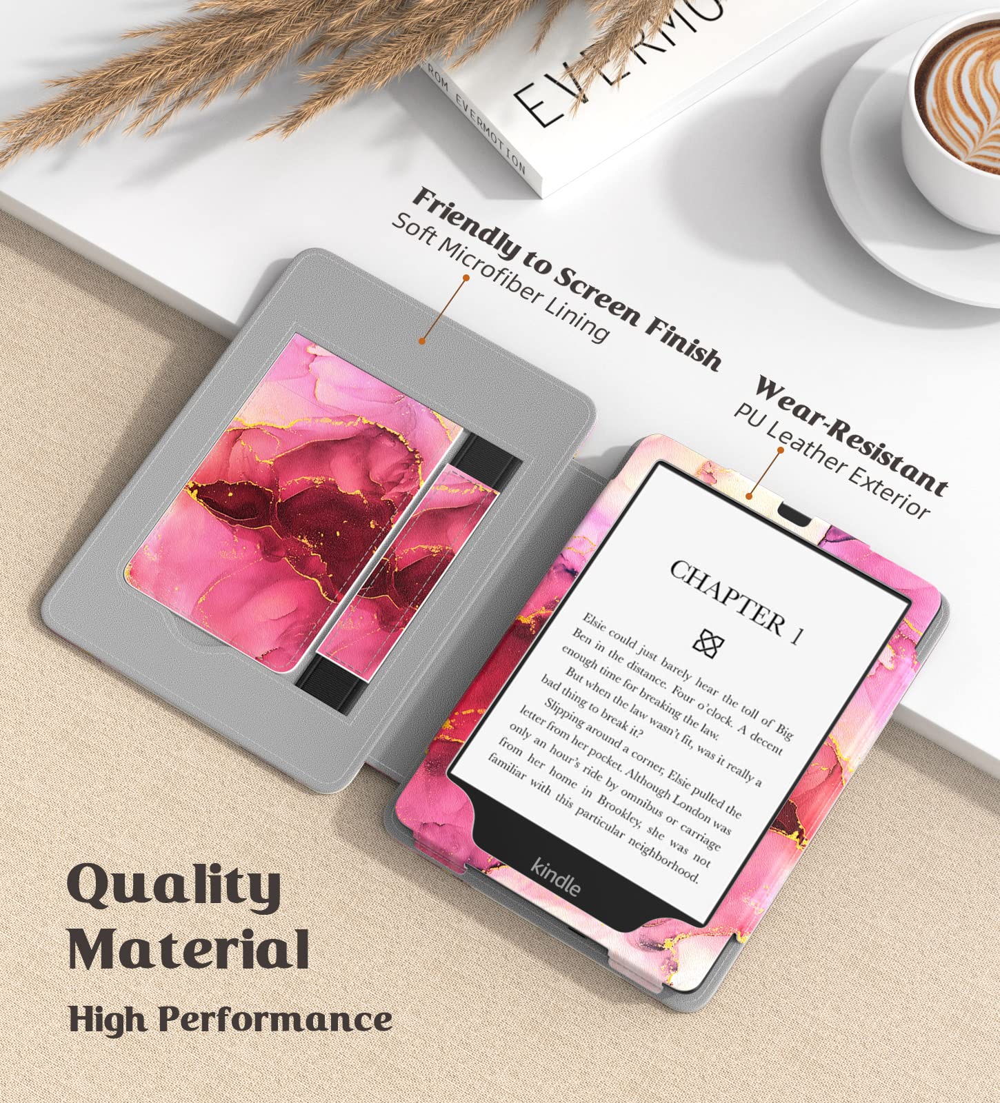 Foto 4 | Funda Moko Para Kindle Paperwhite De 12.ª Y 11.ª Generación 2024/2021 - Venta Internacional.