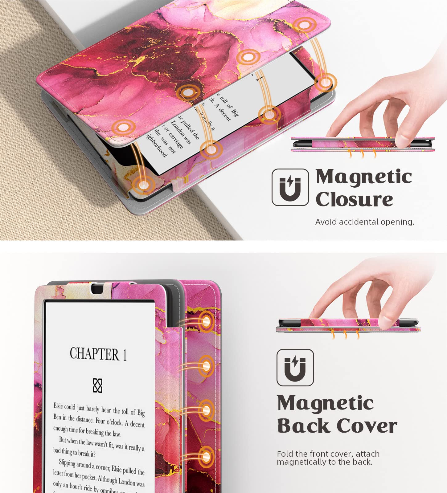 Foto 6 | Funda Moko Para Kindle Paperwhite De 12.ª Y 11.ª Generación 2024/2021 - Venta Internacional.