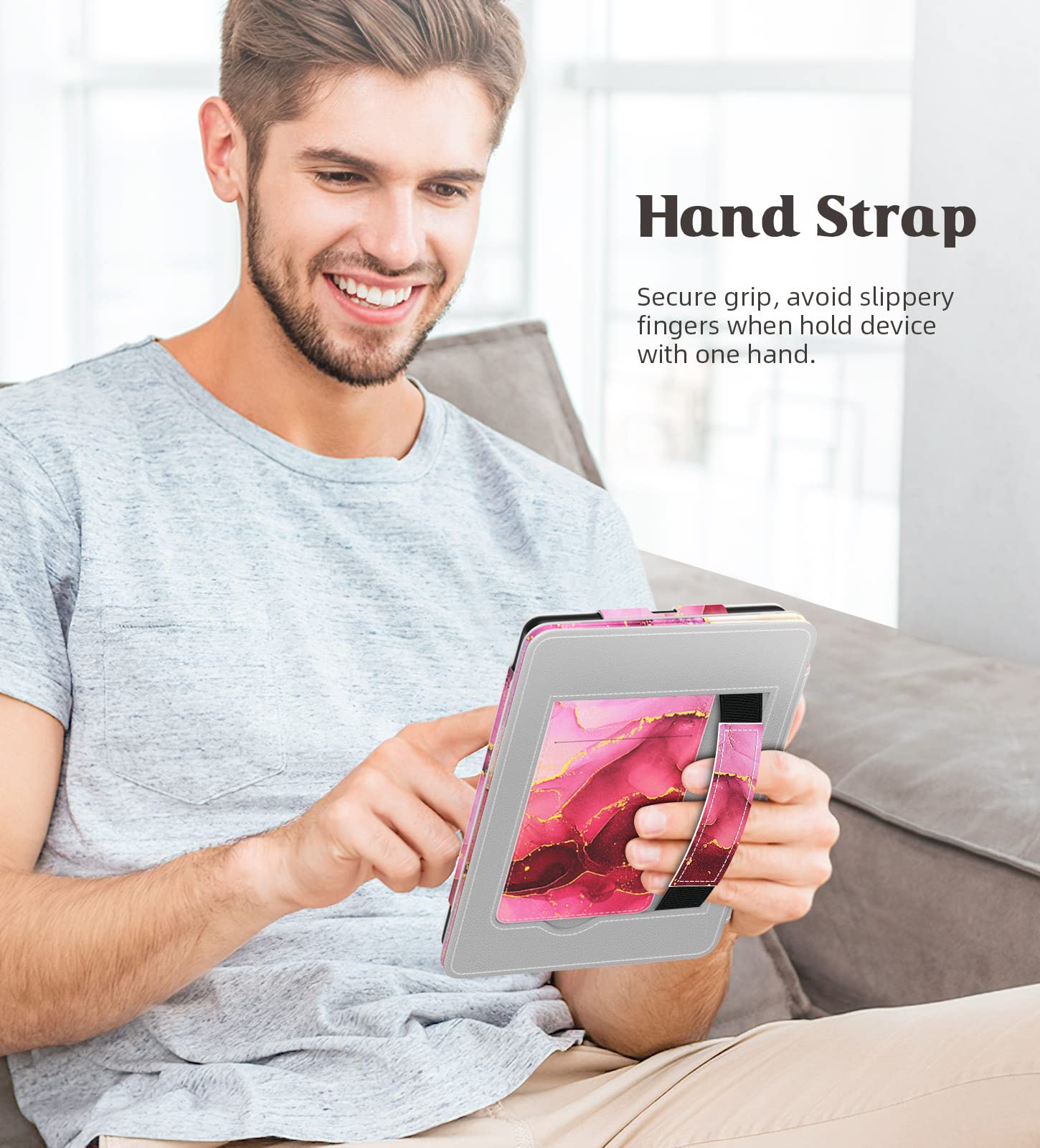 Foto 8 pulgar | Funda Moko Para Kindle Paperwhite De 12.ª Y 11.ª Generación 2024/2021 - Venta Internacional.
