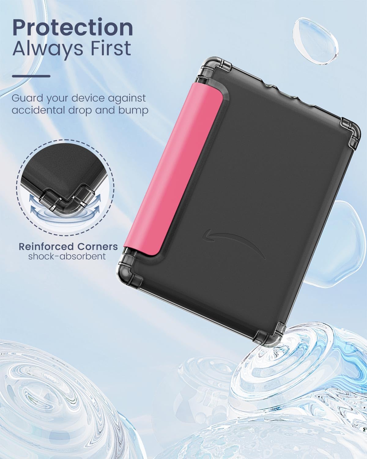 Foto 4 pulgar | Funda Moko Ultra Clear Soft Tpu Para Kindle 11.ª Generación 2024 - Venta Internacional.