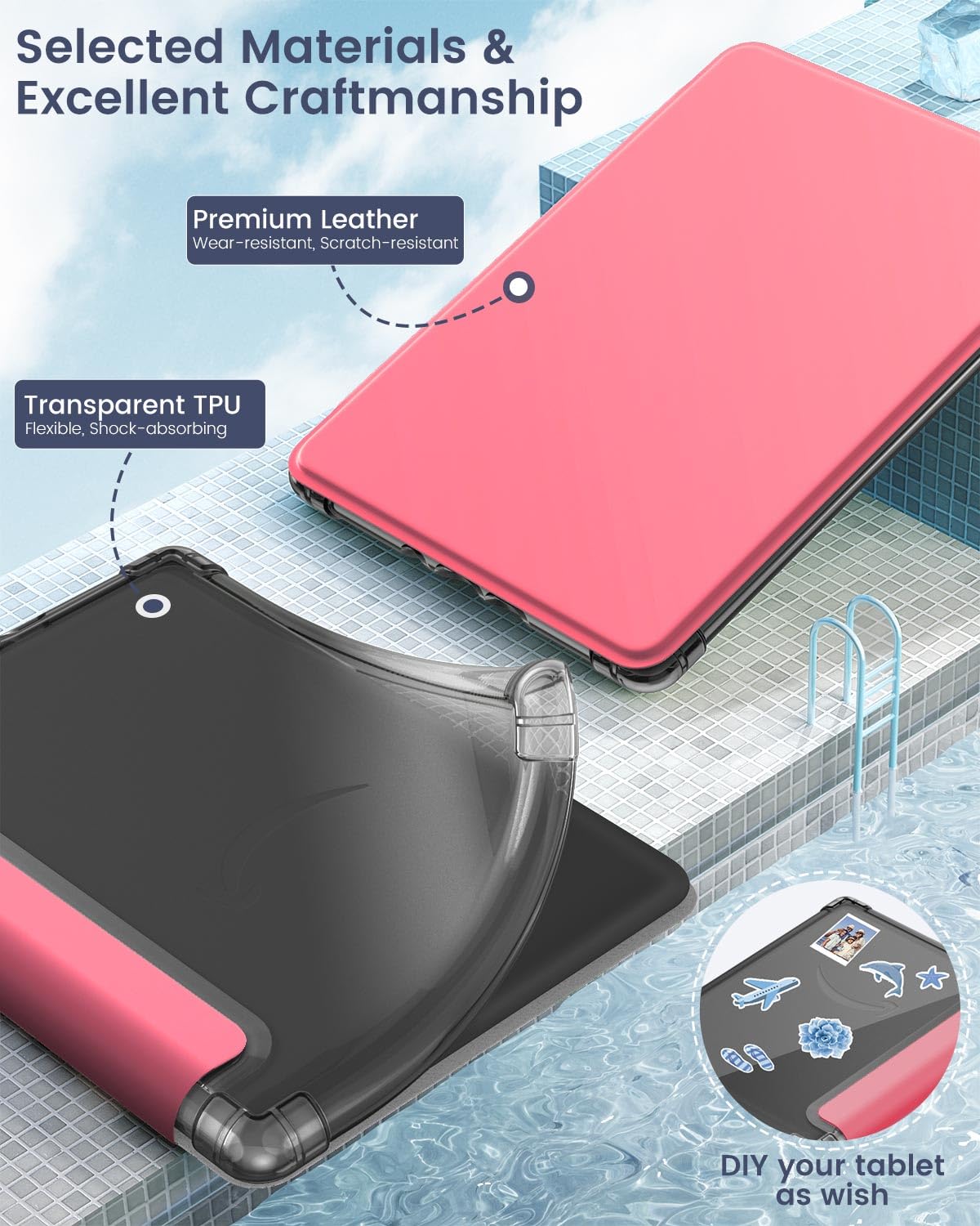 Foto 5 pulgar | Funda Moko Ultra Clear Soft Tpu Para Kindle 11.ª Generación 2024 - Venta Internacional.
