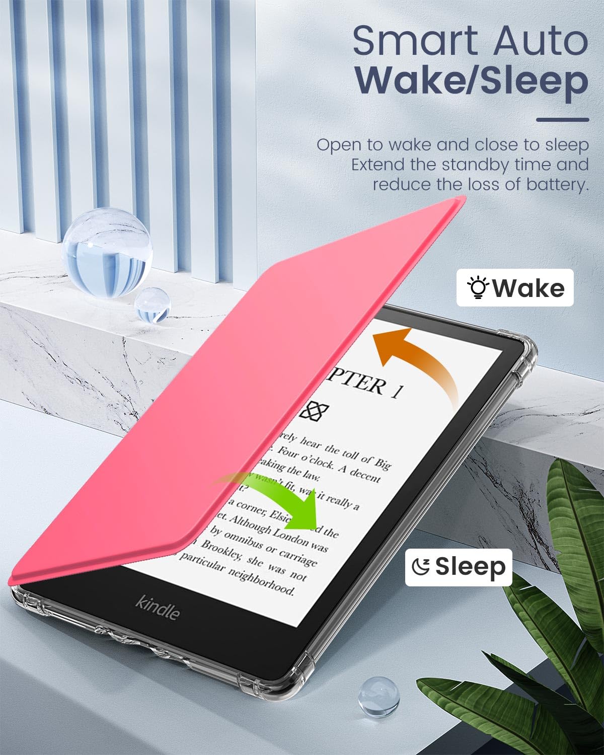 Foto 5 | Funda Moko Ultra Clear Soft Tpu Para Kindle 11.ª Generación 2024 - Venta Internacional.