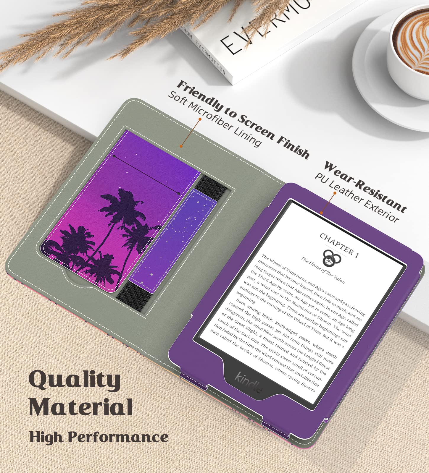 Foto 5 pulgar | Funda Moko Para Kindle 6 Totalmente Nuevos De 11.ª Generación 2024/2022/10/8.º - Venta Internacional.