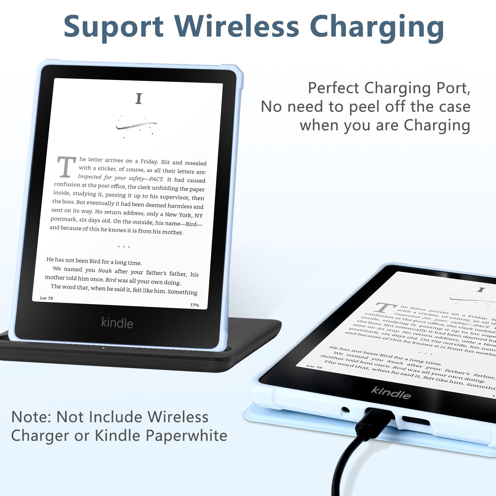 Foto 3 | Funda Fuwang Para Kindle Paperwhite 12.ª Generación De 7 Pulgadas 2024 - Venta Internacional.