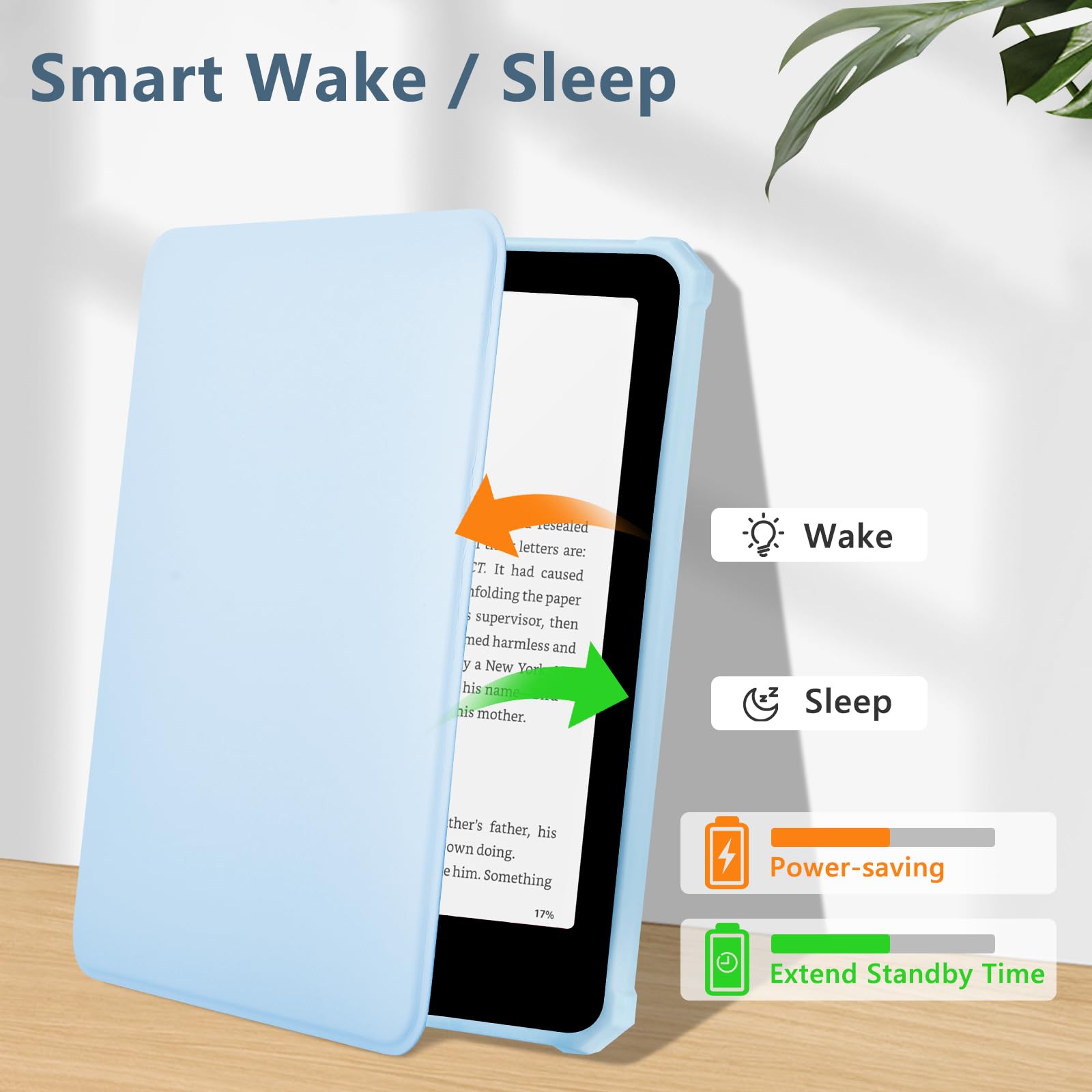 Foto 4 | Funda Fuwang Para Kindle Paperwhite 12.ª Generación De 7 Pulgadas 2024 - Venta Internacional.