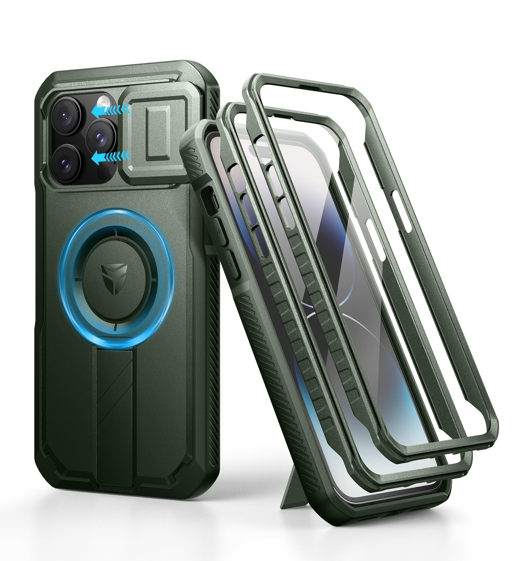 Foto 1 | Funda De Teléfono Dexnor Para Iphone 14 Pro Max Con Funda De Cámara Deslizante - Venta Internacional.