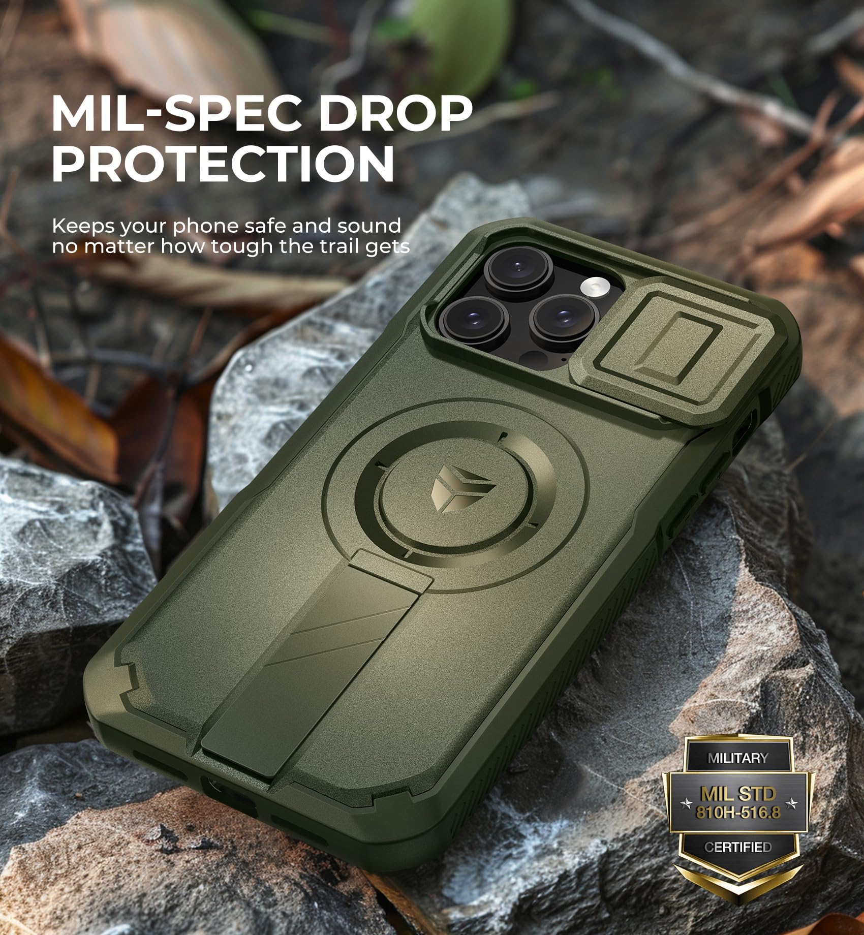 Foto 7 | Funda De Teléfono Dexnor Para Iphone 14 Pro Max Con Funda De Cámara Deslizante - Venta Internacional.