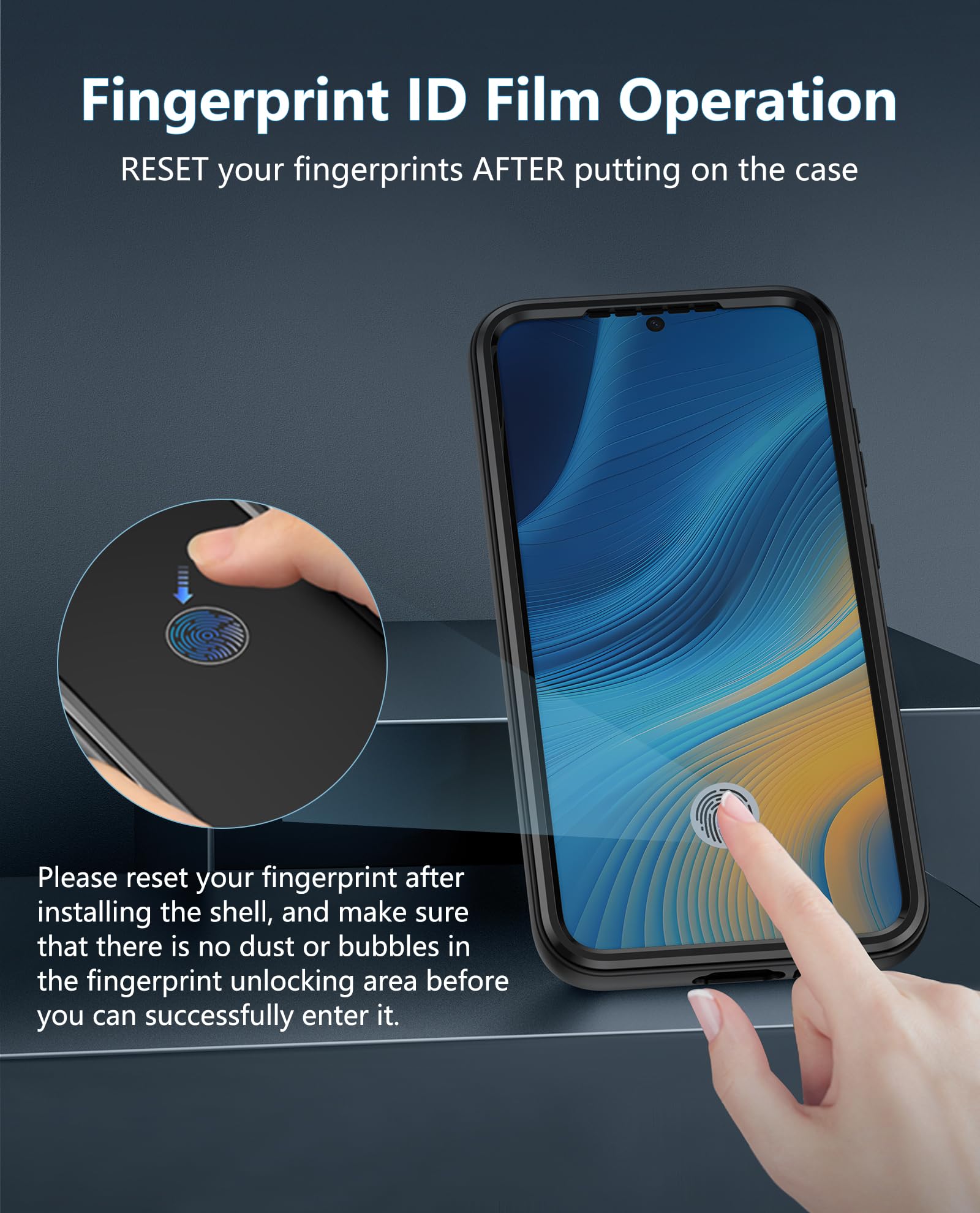 Foto 5 | Funda De Teléfono Fntcase Para Samsung Galaxy S25 Ultra 6.8 Pulgadas  Color Negro - Venta Internacional.