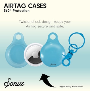 Foto 3 | Llavero Case Sonix Para Apple Airtags Con Forma De Garra De Langosta Color Azul - Venta Internacional.