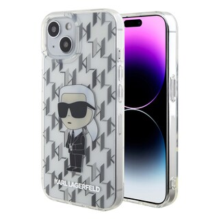 Foto 1 | Funda Original Karl Monograma Iphone 15 Transparente