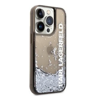 Foto 4 | Funda Original Karl Brillos Líquido Nombre Iphone 14 Pro Max