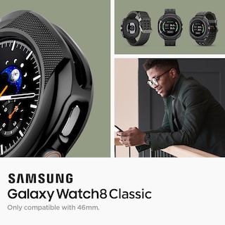 Foto 3 | Funda Spigen Liquid Air Para Samsung Galaxy Watch 8 Classic De 46 Mm - Venta Internacional.