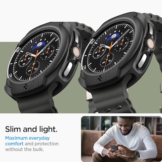 Foto 7 | Funda Spigen Liquid Air Para Samsung Galaxy Watch 8 Classic De 46 Mm - Venta Internacional.
