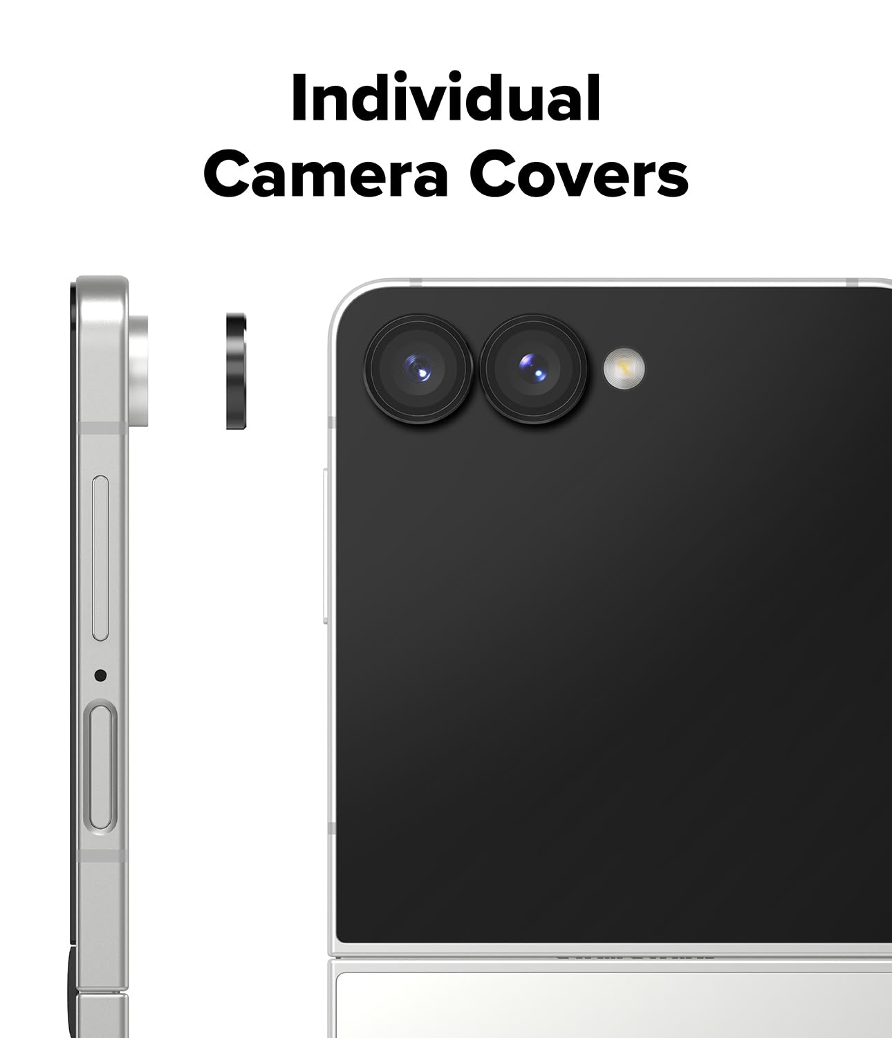 Foto 4 pulgar | Protector De Cristal Para Marco De Lente De Cámara Ringke Samsung Z Flip 7 - Venta Internacional.