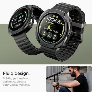 Foto 4 | Funda Spigen Liquid Air Para Samsung Galaxy Watch 8 De 40 Mm - Venta Internacional.