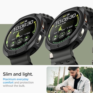 Foto 7 | Funda Spigen Liquid Air Para Samsung Galaxy Watch 8 De 40 Mm - Venta Internacional.