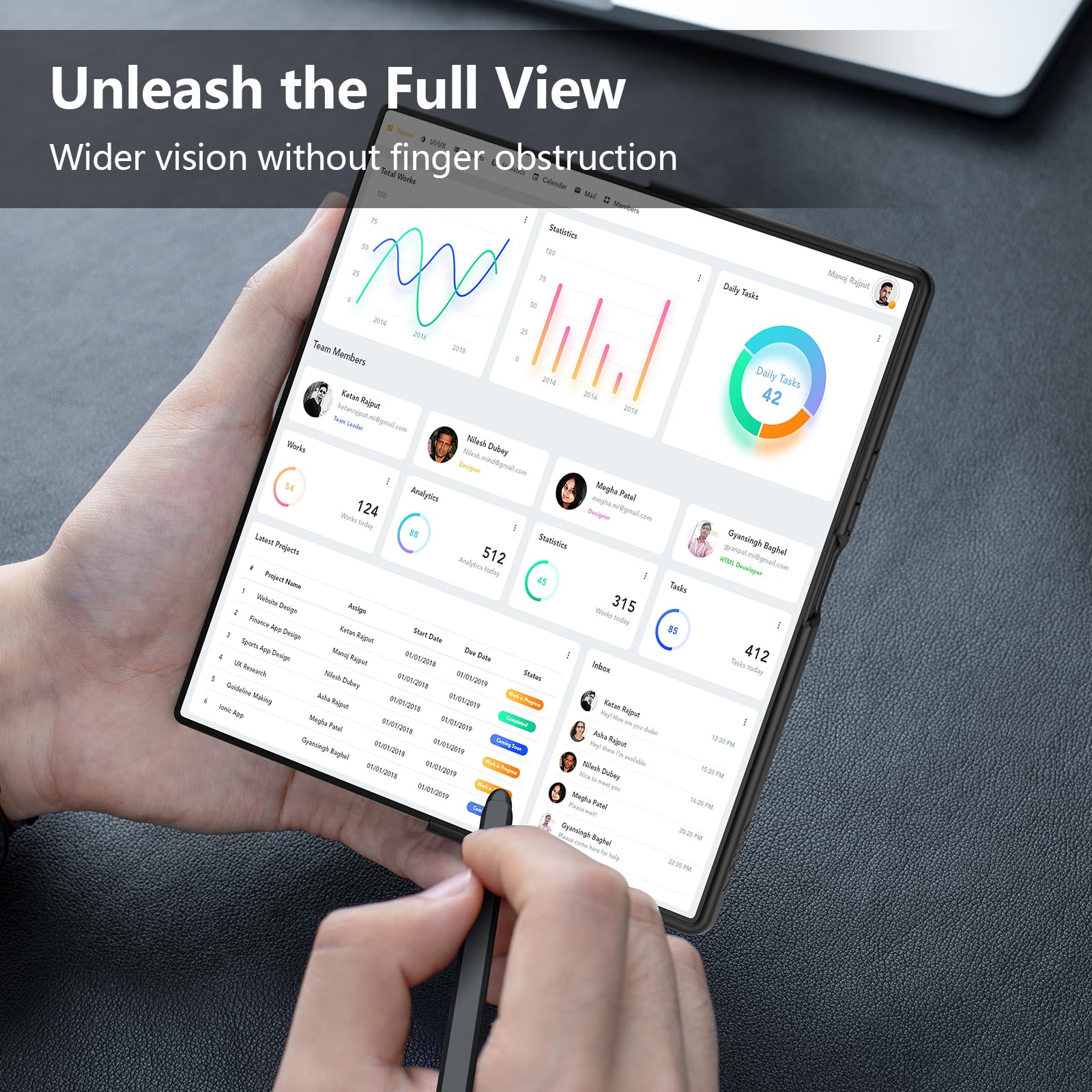 Foto 7 | Funda Tipo Cartera Nillkin Para Samsung Galaxy Z Fold 7 Con S Pen  Color Marrón - Venta Internacional.