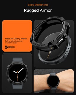 Foto 4 | Funda Spigen Rugged Armor Para Samsung Galaxy Watch 8 De 40 Mm - Venta Internacional.